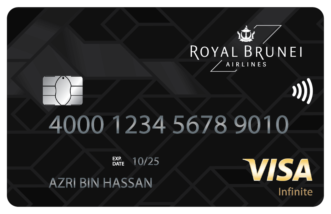 Royal Brunei Visa Credit & Debit Cards By Baiduri Bank - Indonesia